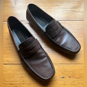 Calfskin leather driving mocassins from To Boot New York